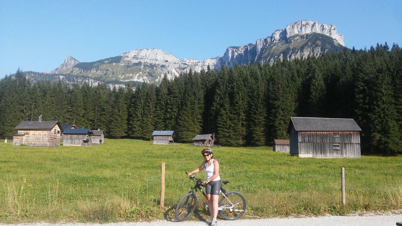 Ferienwohnung "Kaiserblick" Bad Aussee Bagian luar foto